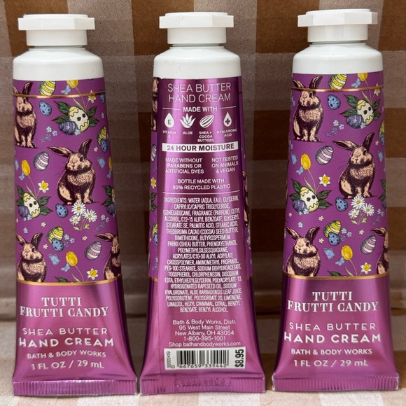 NEW (3)B&BW Tutti Frutti Hand Cream - Picture 2 of 2